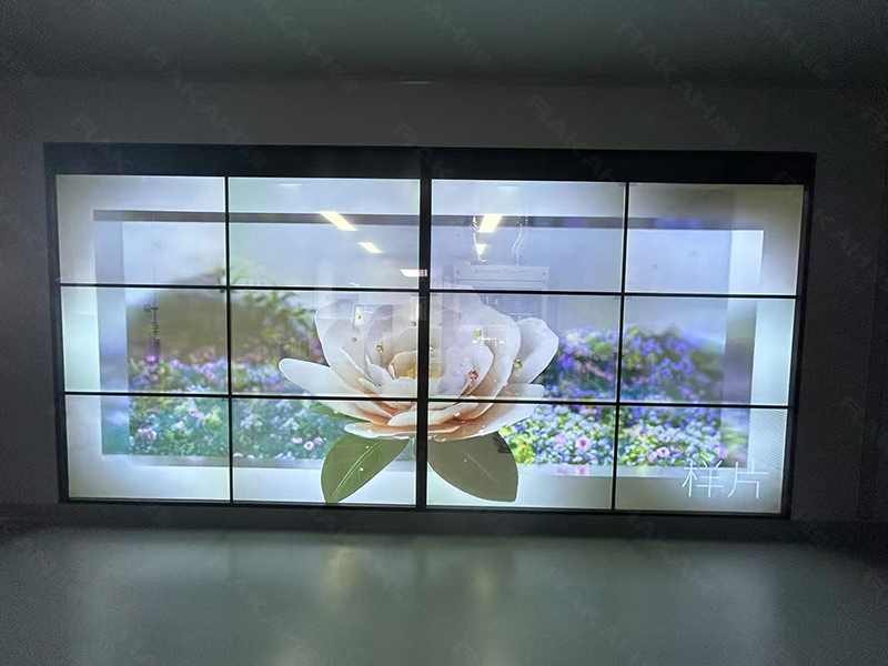 OLED透明拼接屏