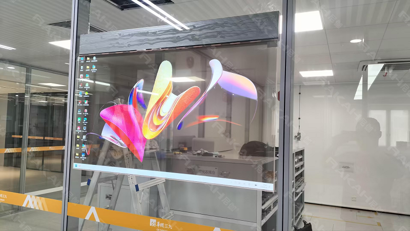 玻璃隔断OLED透明